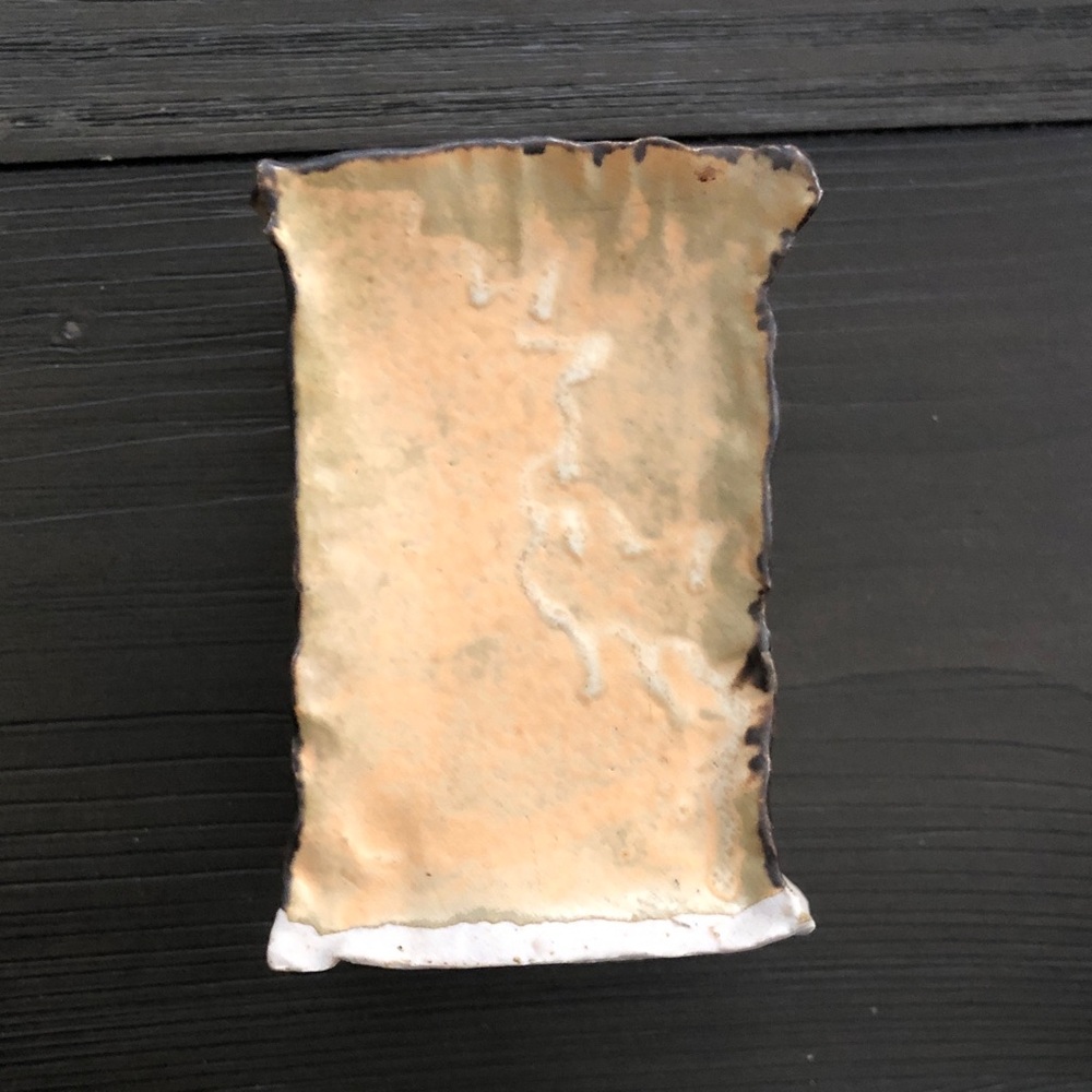 Handcrafted Cream Vase